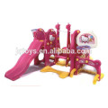 Factory Direct JQ3017 Kids Plastic Outdoor Play Pink Slide